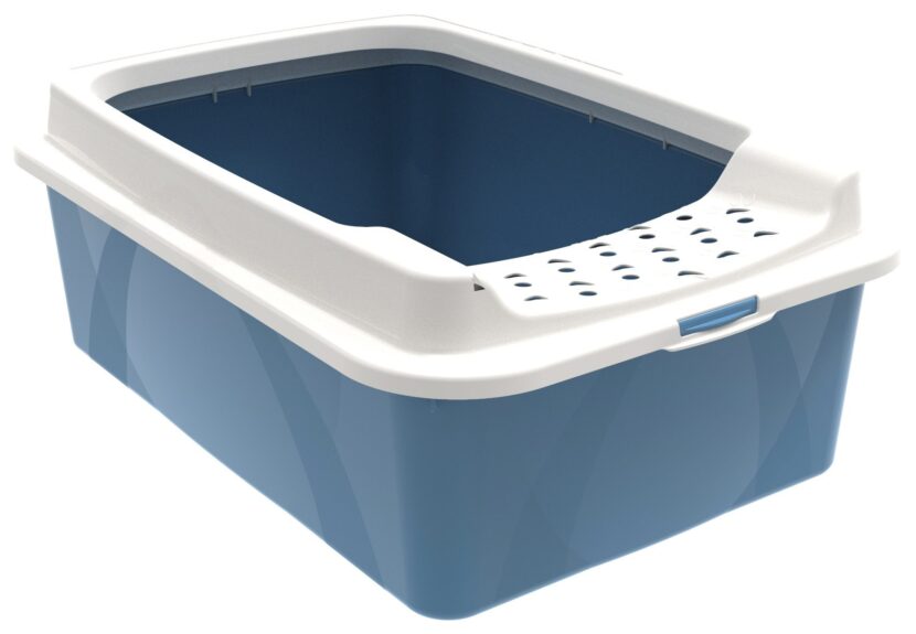 GIMCAT Bea WC s okrajom, modré 57x39x21 cm