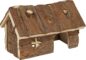 FLAMINGO domček HOUSE GRITTY WOOD M 19,5x13x13cm