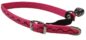 HUHUBAMBOO obojok CAT s vlnkou 1×32 cm, ružový