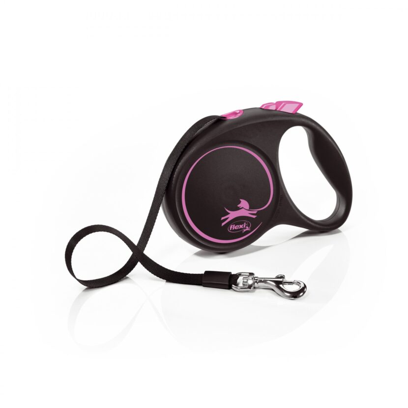 Flexi Black Design M páska 5m/25 kg ružová