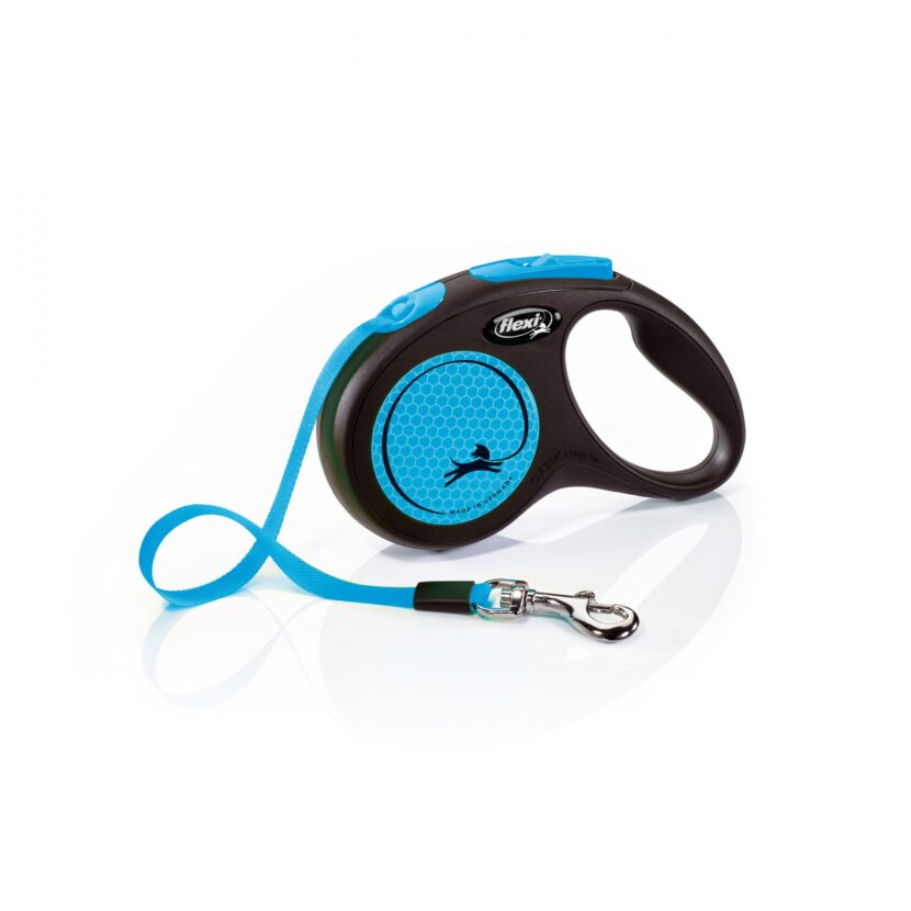 Flexi New Neon S páska 5m/15 kg modré