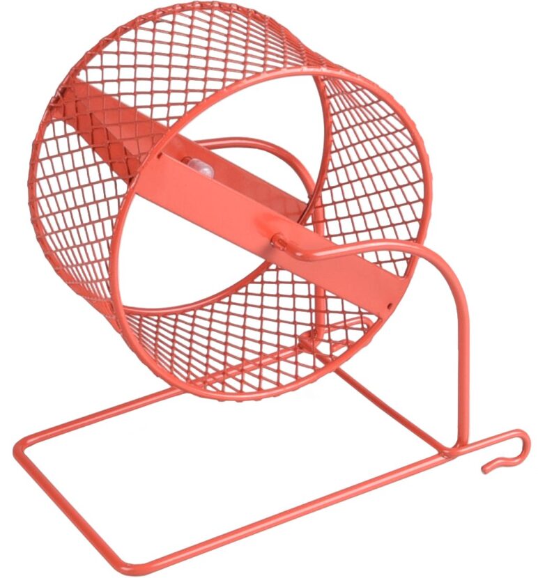 Koliesko na behanie Trota kovové červené 11,5 cm