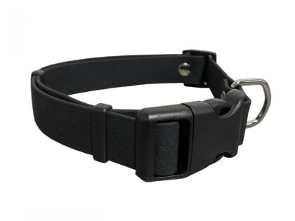 HUHUBAMBOO obojok POLYTRACE 38-62cm, čierny