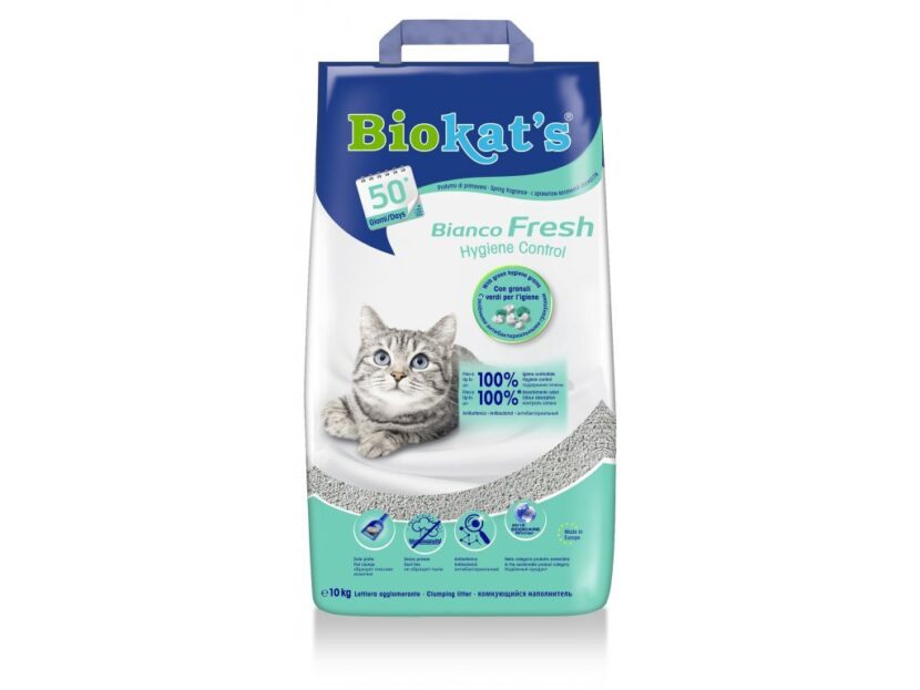 Biokat’s Bianco Fresh Control podstielka 10kg