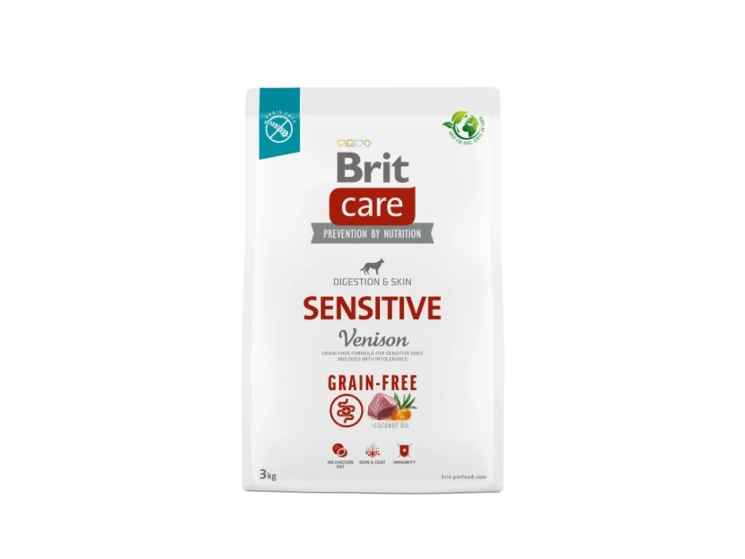 Brit Care Dog Grain-free Sensitive – venison and potato, 3kg