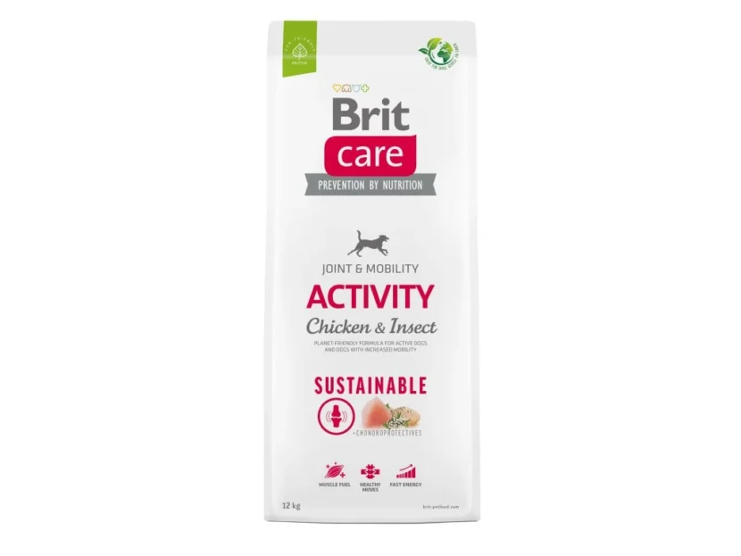 Brit Care Dog Sustainable Activity – chicken and insect, 12kg