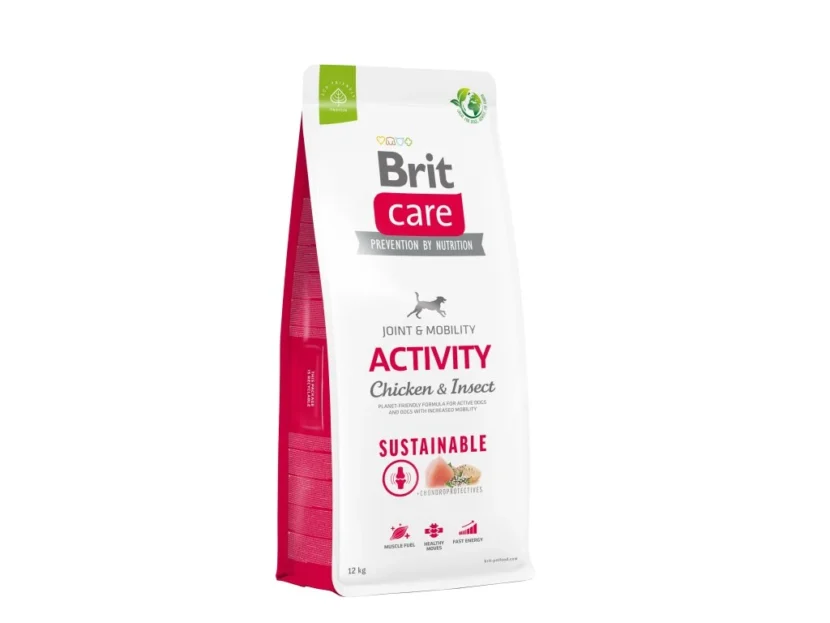 Brit Care Dog Sustainable Activity – chicken and insect, 12kg