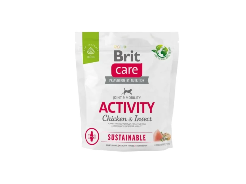 Brit Care Dog Sustainable Activity – chicken and insect, 1kg