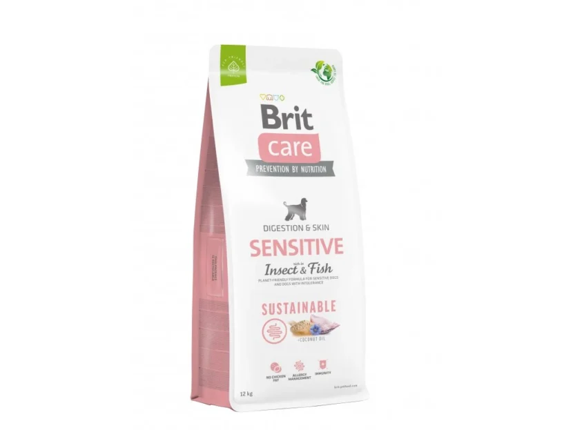 Brit Care Dog Sustainable Sensitive – fish and insect, 12kg