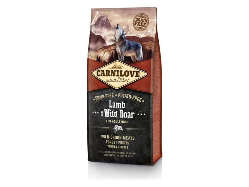Carnilove Lamb & Wild Boar for Adult 12kg