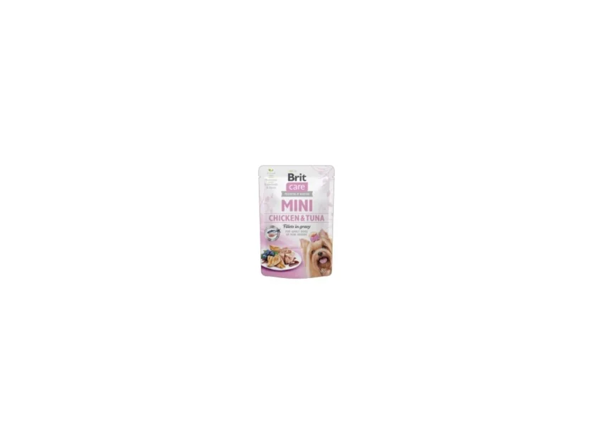 Kapsička Brit Care Mini Chicken&Tuna fillets in gravy 85 g