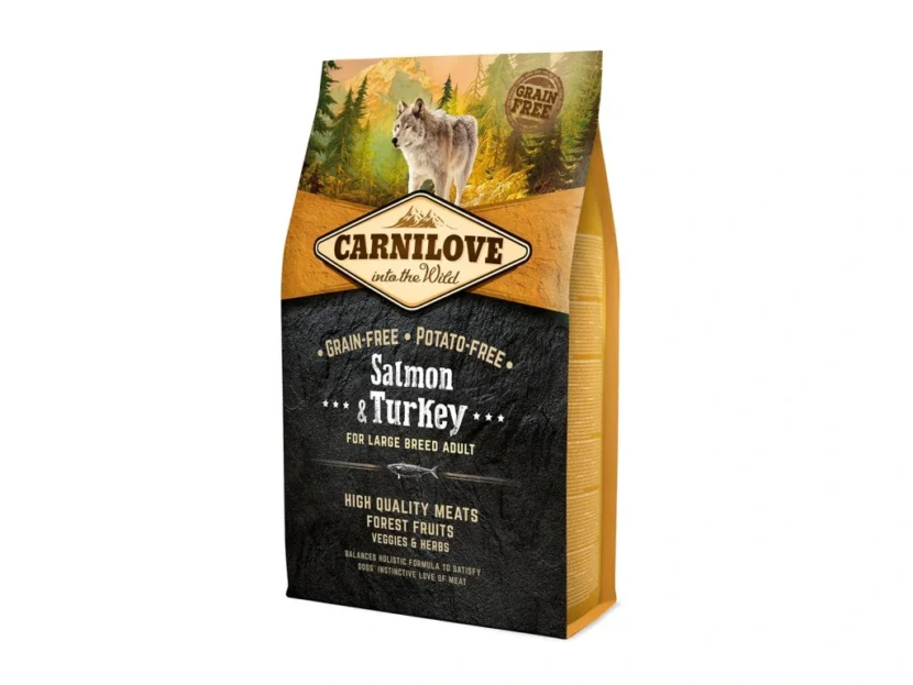 Carnilove Salmon & Turkey for Large Breed Adult 12 kg
