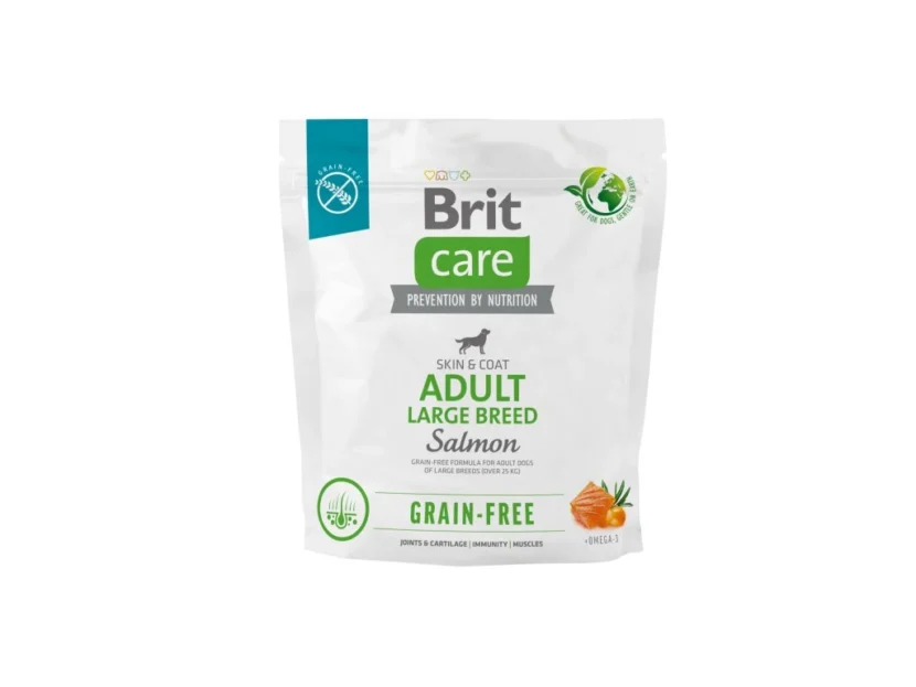Brit Care Dog Grain-free Adult Large Breed – salmon and potato, 1kg