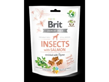 Brit Care Dog Crunchy Cracker s hmyzom, lososom a tymiánom 200 g