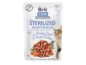 Kapšička Brit Care Cat Sterilized. Fillets in Jelly with Hearty Duck & Tender Turkey 85 g