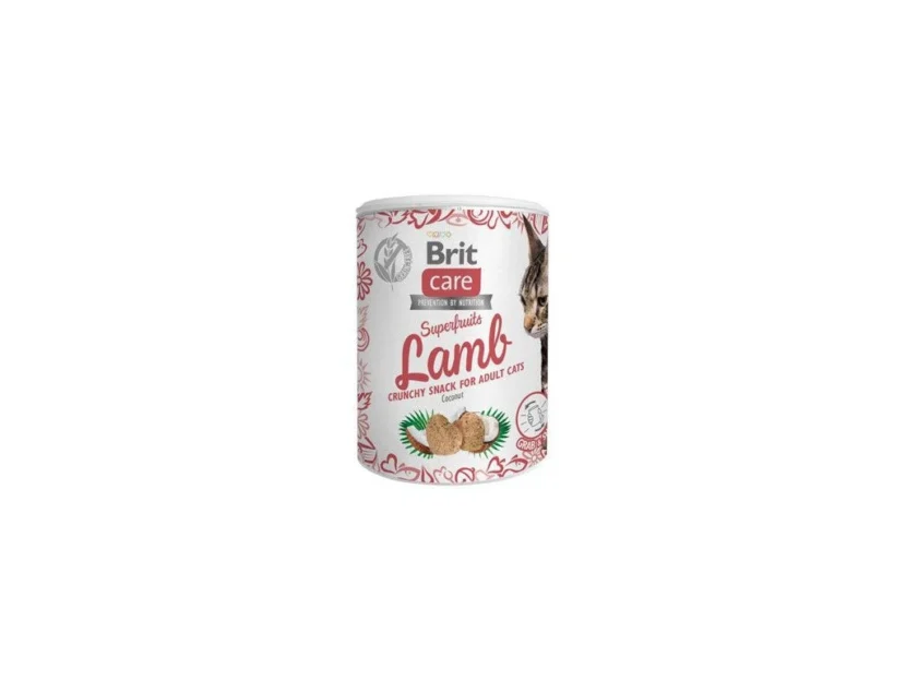 Brit Care Cat Snack Superfruits Lamb 100 g