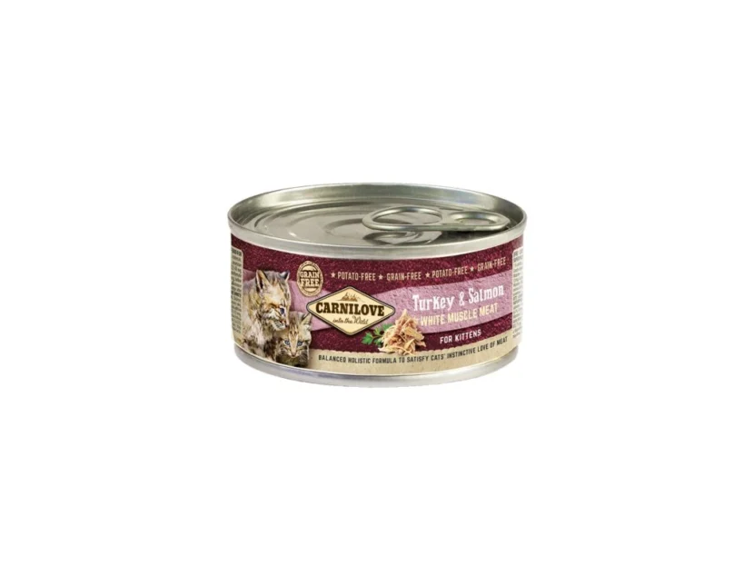 Konzerva Carnilove WMM Turkey & Salmon for Kittens 100 g
