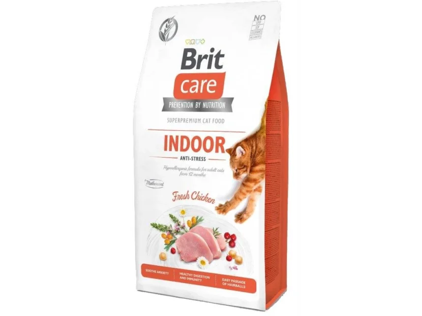 Brit Care Cat Grain-Free Indoor Anti-stress 2kg