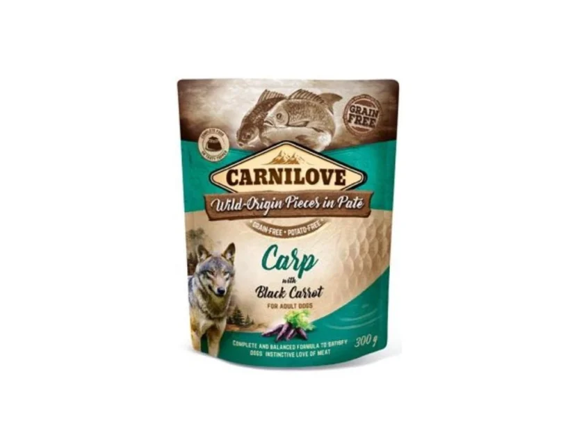 Kapsička Carnilove Dog Paté Duck with Timothy Grass 300 g