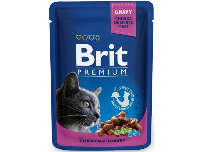 Brit Premium Cat Pouch with Cod Fish 100 g