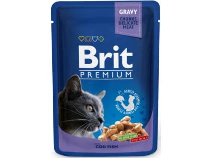 Brit Premium Cat Pouch with Chicken & Turkey 100 g