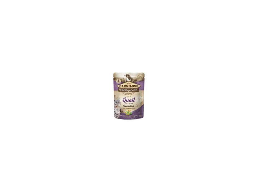 Kapsička Carnilove Cat Pouch with Dandelion for sterilised 85 g