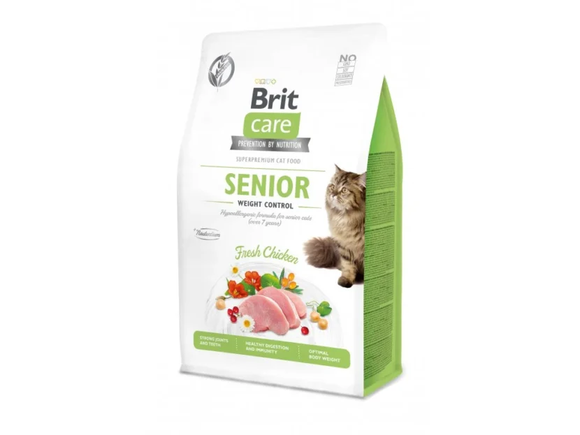 Brit Care Cat Grain-Free Senior Weight Control 0,4kg