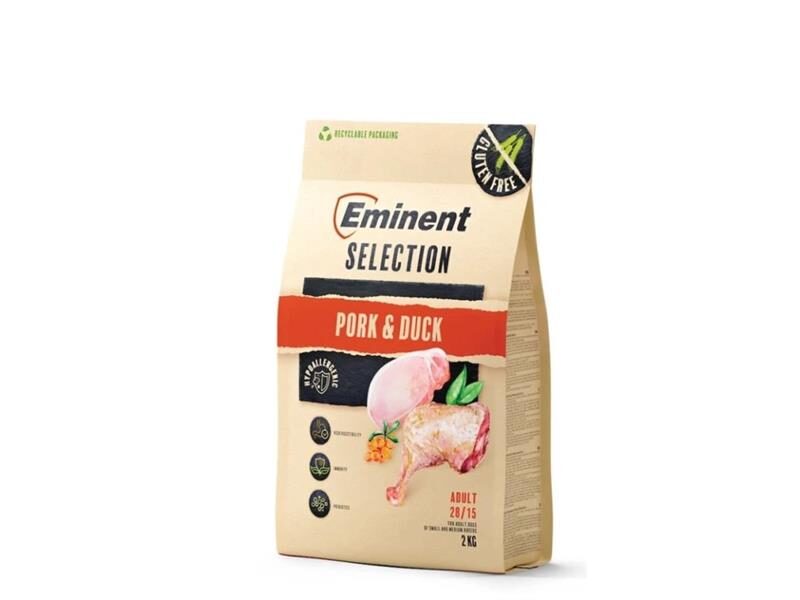 Eminent dog Selection Adult Pork & Duck 2 kg