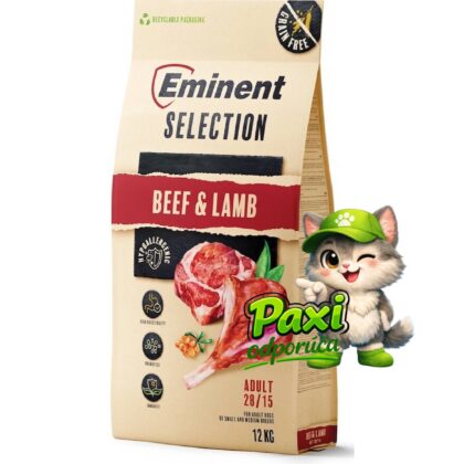 Eminent dog Selection Adult Beef & Lamb 12 kg