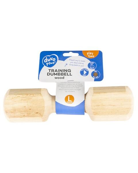 Hračka DUVO+ Činka drevená na aportovanie L – 24,5×6,5×6,5cm – 475g