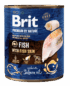 Konzerva Brit Premium by Nature Fish with Fish Skin 800 g