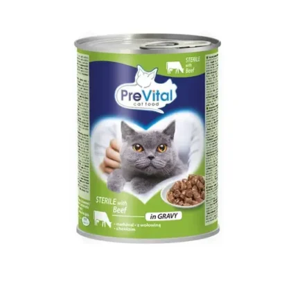 PreVital Kúsky Mačka sterile 415g